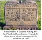 Headstone - Valentine Hess & Elizabeth Ruffing Hess