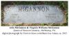 Headstone - John McGannon & Virginia Williams McGannon