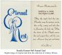 Funeral Card - Rosella Gessner Noll